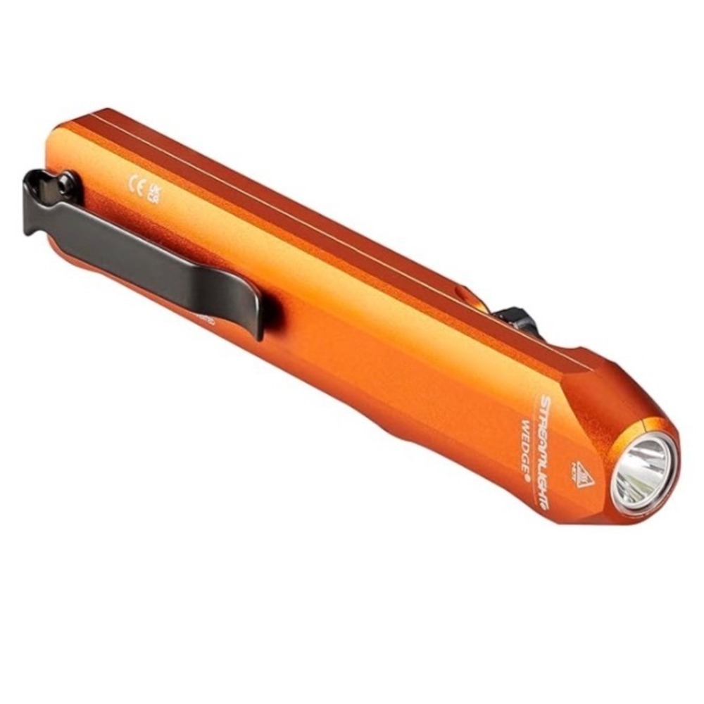 Streamlight Wedge 88820 Rechargeable 1000 Lumen Slim Flashlight Orange EDC